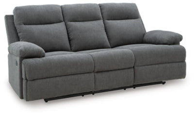 Side-Swipe Reclining Sofa with Drop Down Table - US Furniture & Mattress (Waterbury,CT)*