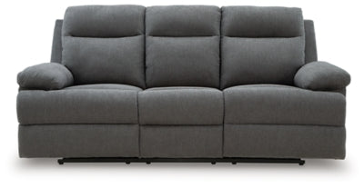 Side-Swipe Reclining Sofa with Drop Down Table - US Furniture & Mattress (Waterbury,CT)*