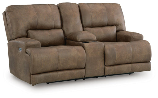 Beckley Place Power Reclining Loveseat with Console - US Furniture & Mattress (Waterbury,CT)*