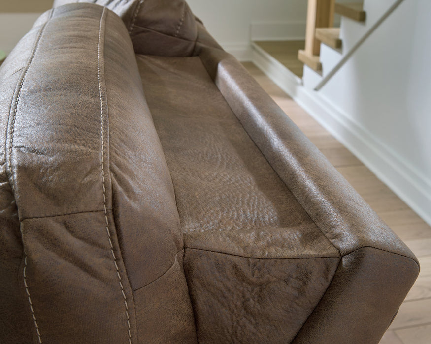 Beckley Place Power Reclining Loveseat with Console - US Furniture & Mattress (Waterbury,CT)*