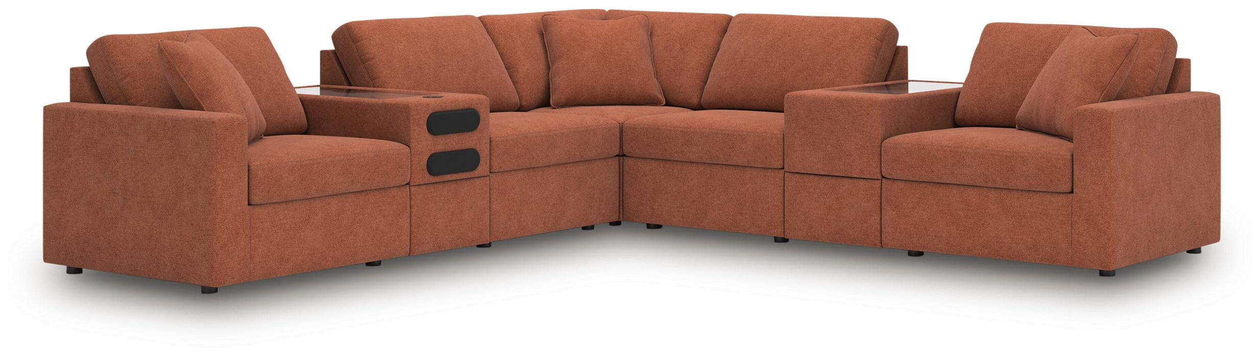 Modmax Balanced Sectional with Audio and Storage Consoles - US Furniture & Mattress (Waterbury,CT)*