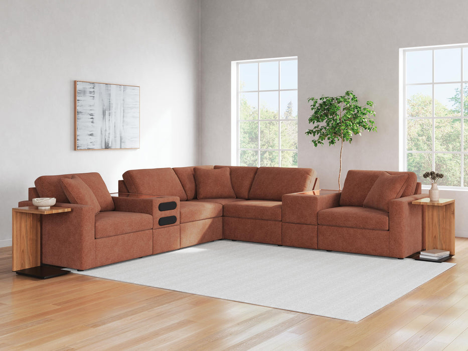 Modmax Balanced Sectional with Audio and Storage Consoles - US Furniture & Mattress (Waterbury,CT)*