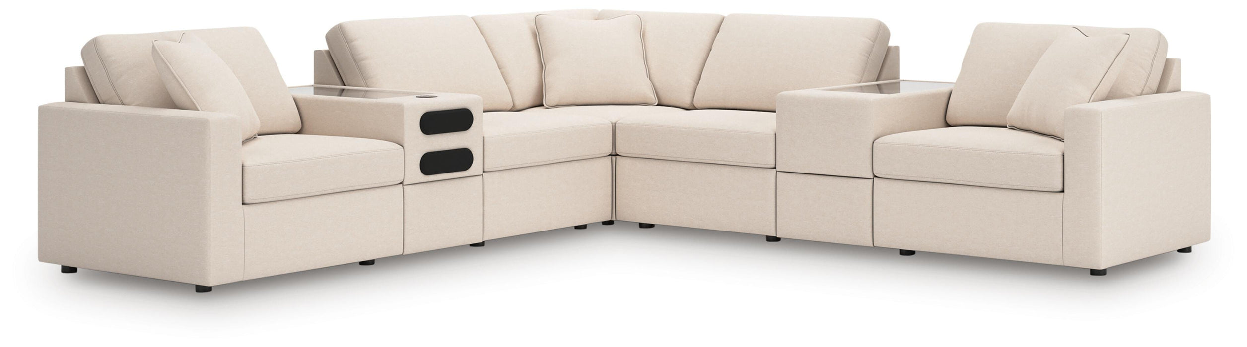 Modmax Balanced Sectional with Audio and Storage Consoles - US Furniture & Mattress (Waterbury,CT)*
