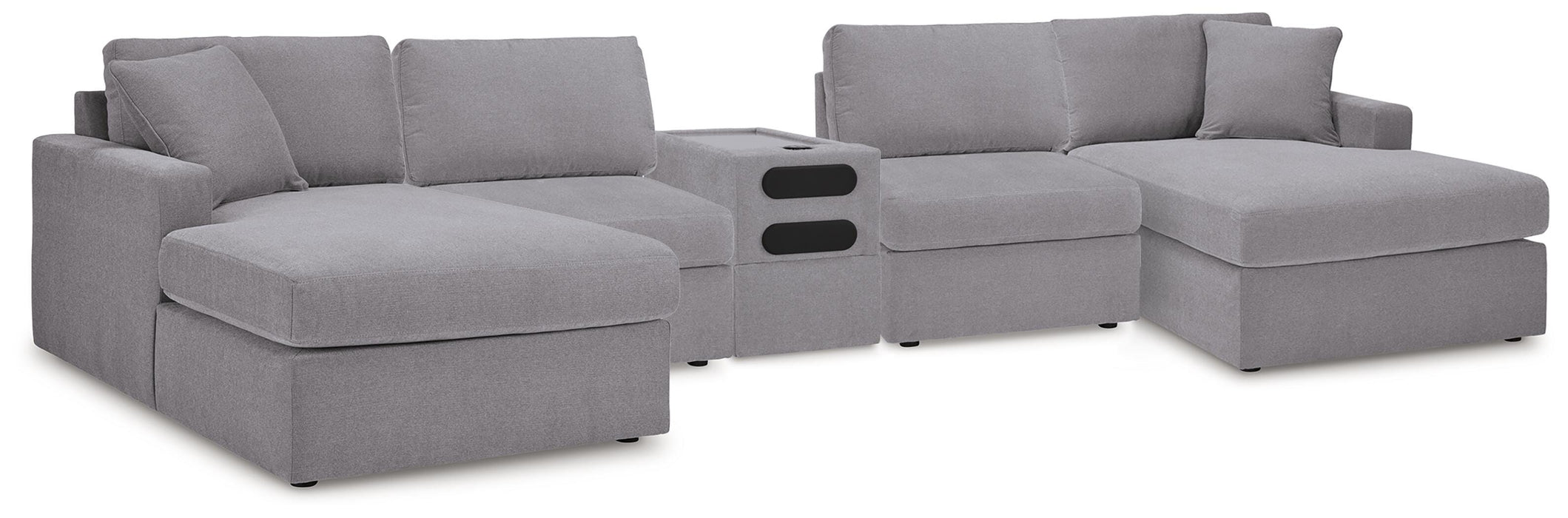 Modmax 5 Piece Sectional with Audio Console - US Furniture & Mattress (Waterbury,CT)*