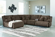 Top Tier Reclining Sectional with Chaise - US Furniture & Mattress (Waterbury,CT)*