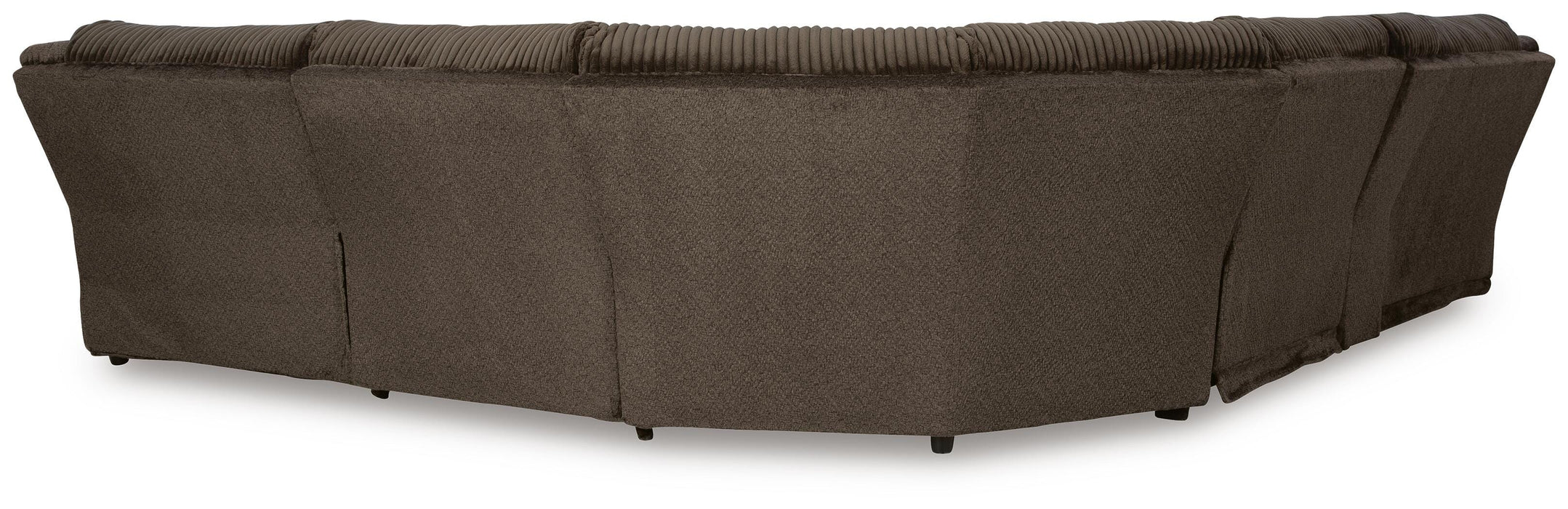 Top Tier Reclining Sectional with Chaise - US Furniture & Mattress (Waterbury,CT)*