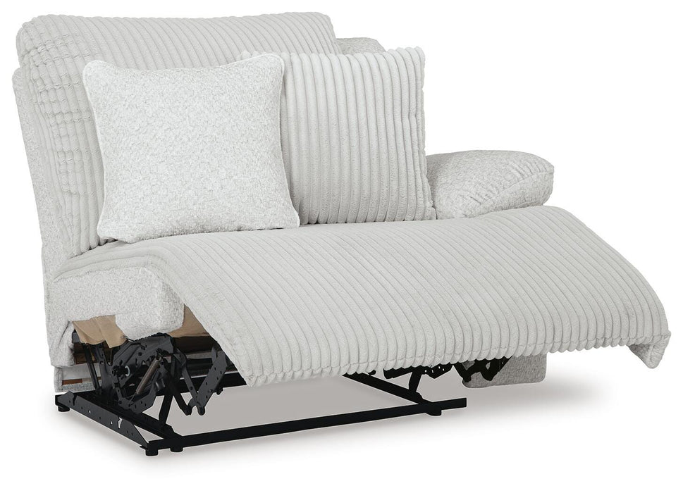 Top Tier Reclining Sectional with Chaise - US Furniture & Mattress (Waterbury,CT)*