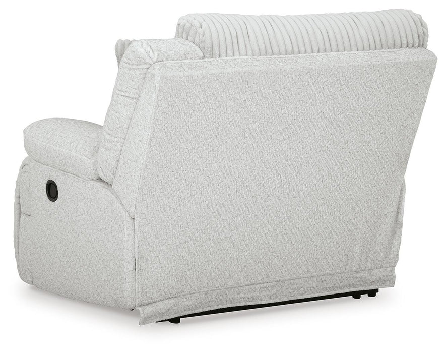 Top Tier Reclining Sectional with Chaise - US Furniture & Mattress (Waterbury,CT)*