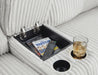 Top Tier Reclining Sectional with Chaise - US Furniture & Mattress (Waterbury,CT)*