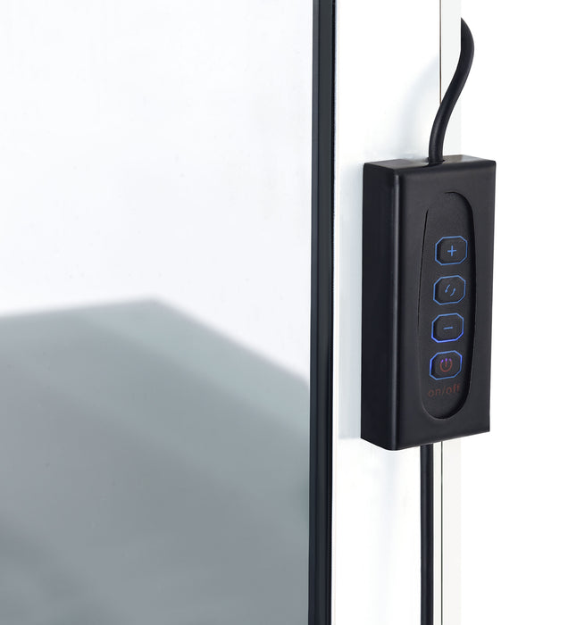 Eliza Makeup Vanity Table with LED Mirror and Stool