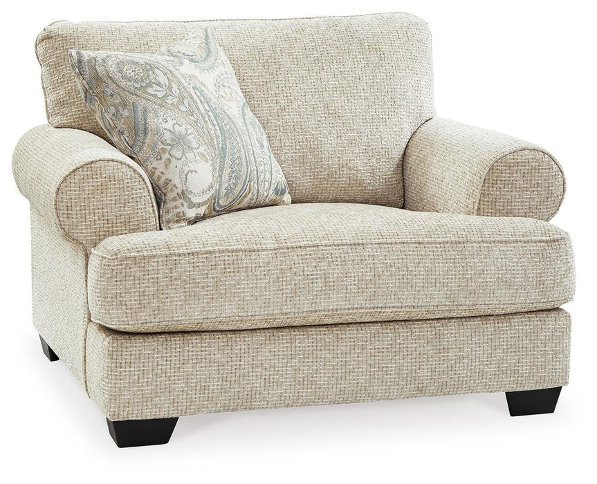 Monaghan Oversized Chair and Ottoman - US Furniture & Mattress (Waterbury,CT)*
