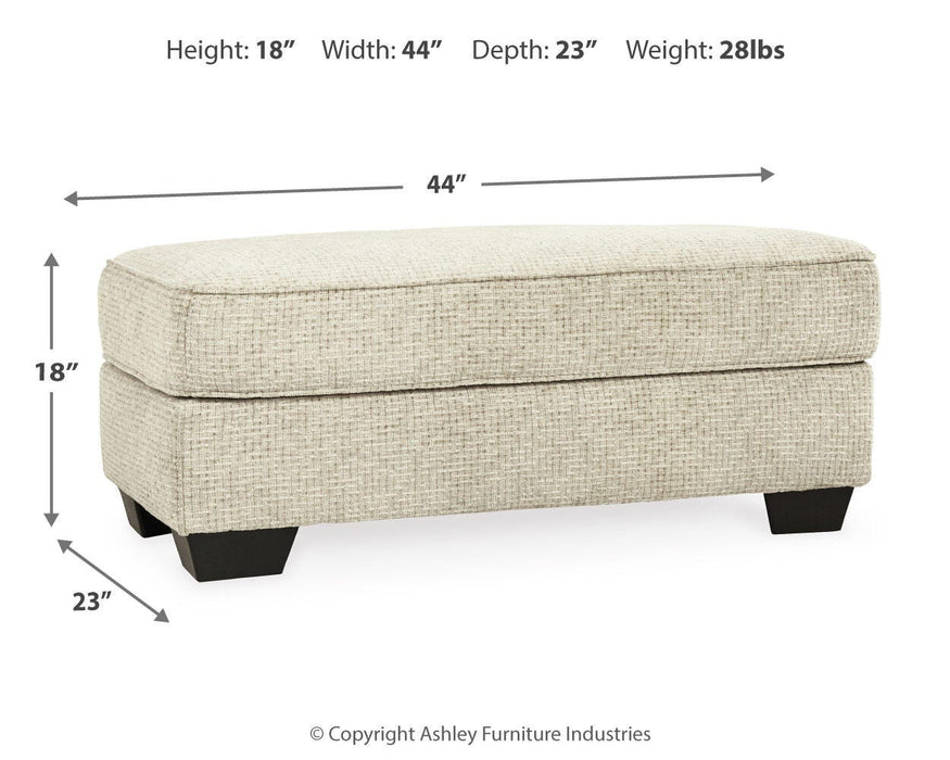 Monaghan Oversized Chair and Ottoman - US Furniture & Mattress (Waterbury,CT)*