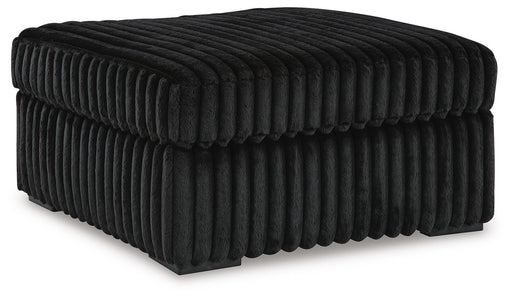 Midnight-Madness Oversized Accent Ottoman - US Furniture & Mattress (Waterbury,CT)*
