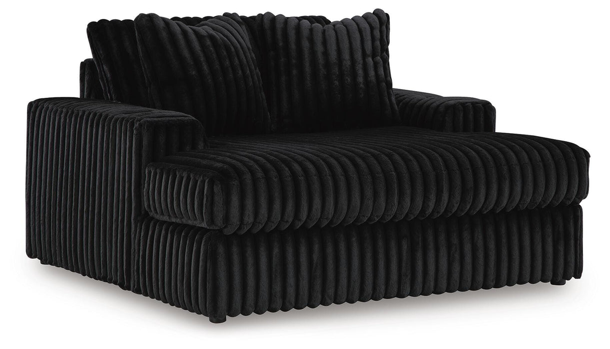 Midnight-Madness Oversized Chaise - US Furniture & Mattress (Waterbury,CT)*