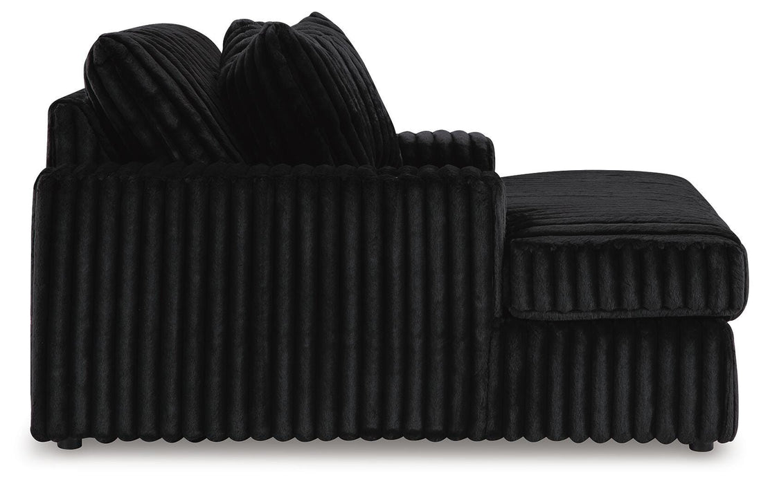 Midnight-Madness Oversized Chaise - US Furniture & Mattress (Waterbury,CT)*