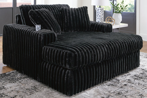 Midnight-Madness Oversized Chaise - US Furniture & Mattress (Waterbury,CT)*