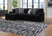 Midnight-Madness Sectional Sofa with Chaise - US Furniture & Mattress (Waterbury,CT)*
