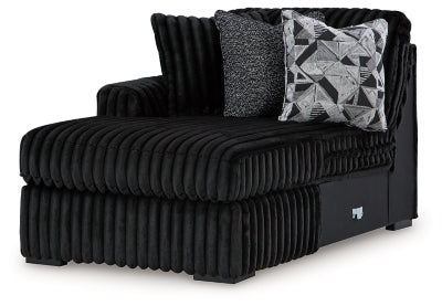 Midnight-Madness Sectional Sofa with Chaise - US Furniture & Mattress (Waterbury,CT)*