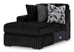 Midnight-Madness Sectional with Chaise - US Furniture & Mattress (Waterbury,CT)*
