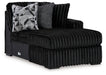 Midnight-Madness Sectional Sofa with Chaise - US Furniture & Mattress (Waterbury,CT)*