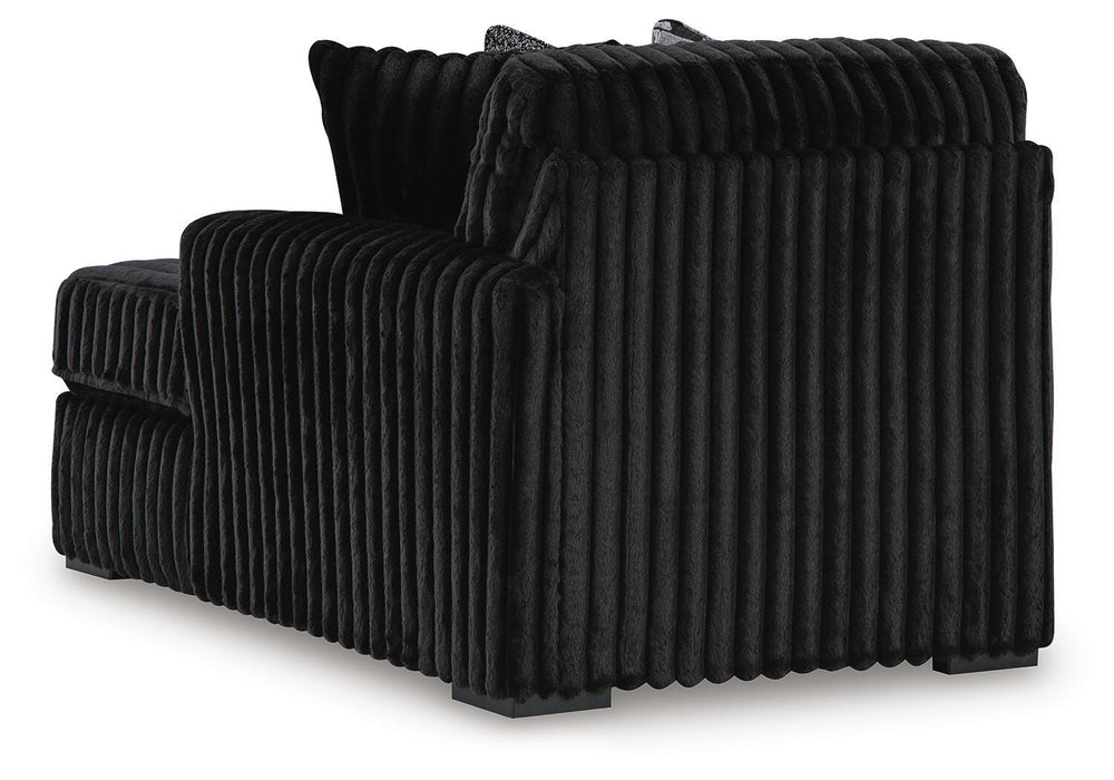 Midnight-Madness Sectional with Chaise - US Furniture & Mattress (Waterbury,CT)*