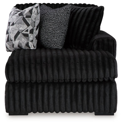 Midnight-Madness Sectional Sofa with Chaise - US Furniture & Mattress (Waterbury,CT)*