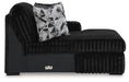 Midnight-Madness Sectional Sofa with Chaise - US Furniture & Mattress (Waterbury,CT)*