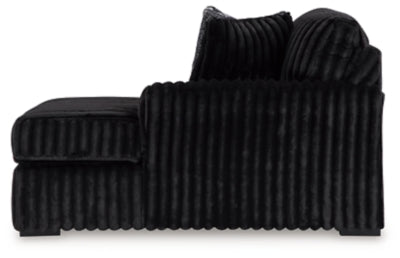 Midnight-Madness Sectional Sofa with Chaise - US Furniture & Mattress (Waterbury,CT)*