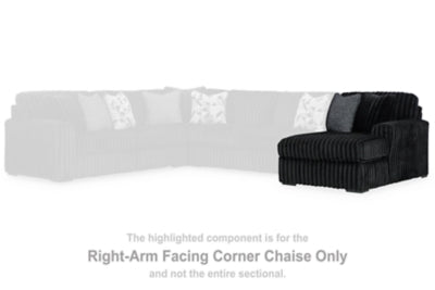 Midnight-Madness Sectional Sofa with Chaise - US Furniture & Mattress (Waterbury,CT)*