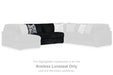 Midnight-Madness Sectional with Chaise - US Furniture & Mattress (Waterbury,CT)*
