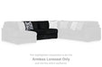 Midnight-Madness Sectional with Chaise - US Furniture & Mattress (Waterbury,CT)*