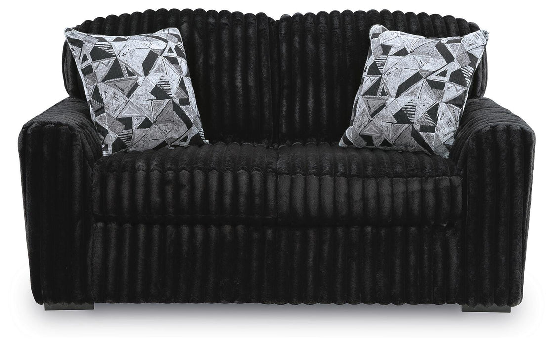Midnight-Madness Loveseat - US Furniture & Mattress (Waterbury,CT)*