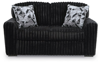 Midnight-Madness Loveseat - US Furniture & Mattress (Waterbury,CT)*