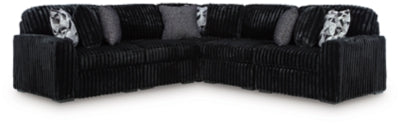 Midnight-Madness Sectional - US Furniture & Mattress (Waterbury,CT)*