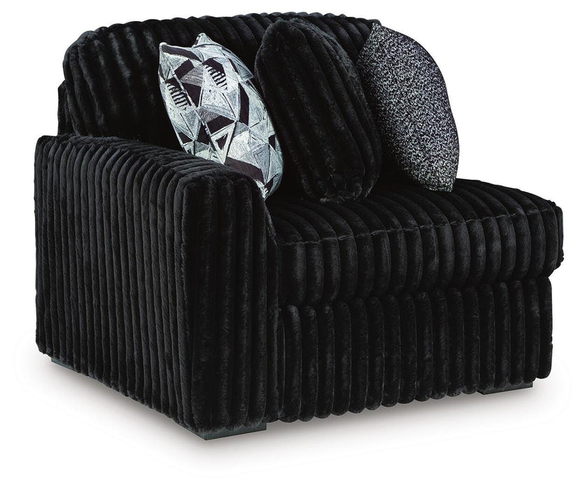 Midnight-Madness Sectional - US Furniture & Mattress (Waterbury,CT)*