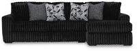 Midnight-Madness Sectional Sofa with Chaise - US Furniture & Mattress (Waterbury,CT)*