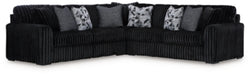 Midnight-Madness Sectional - US Furniture & Mattress (Waterbury,CT)*