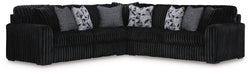 Midnight-Madness Sectional - US Furniture & Mattress (Waterbury,CT)*