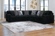 Midnight-Madness Sectional - US Furniture & Mattress (Waterbury,CT)*