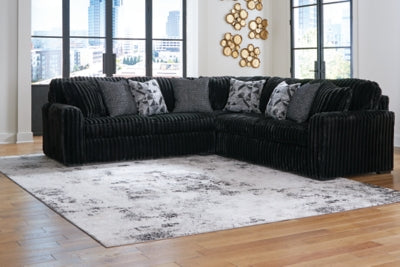Midnight-Madness Sectional - US Furniture & Mattress (Waterbury,CT)*