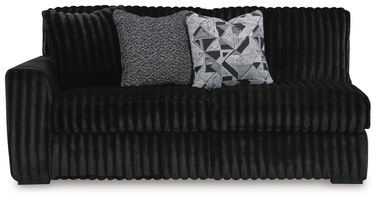Midnight-Madness Sectional Sofa with Chaise - US Furniture & Mattress (Waterbury,CT)*
