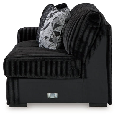 Midnight-Madness Sectional Sofa with Chaise - US Furniture & Mattress (Waterbury,CT)*