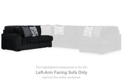 Midnight-Madness Sectional with Chaise - US Furniture & Mattress (Waterbury,CT)*