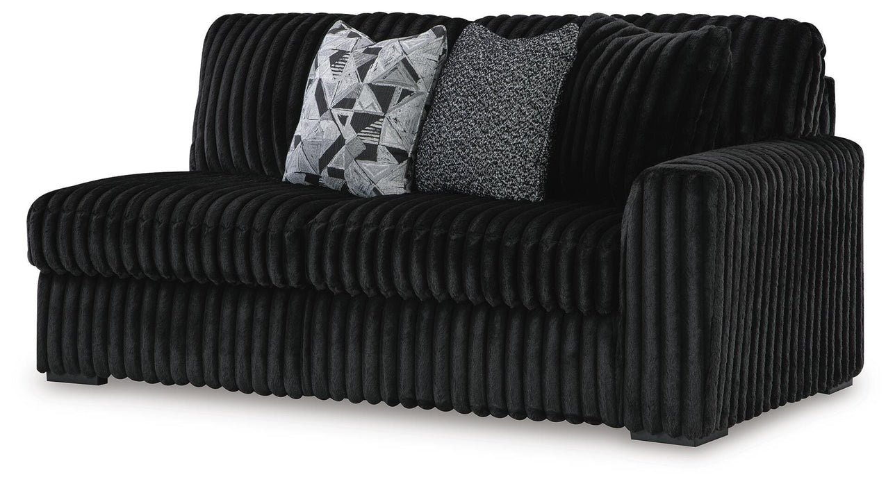 Midnight-Madness Sectional with Chaise - US Furniture & Mattress (Waterbury,CT)*