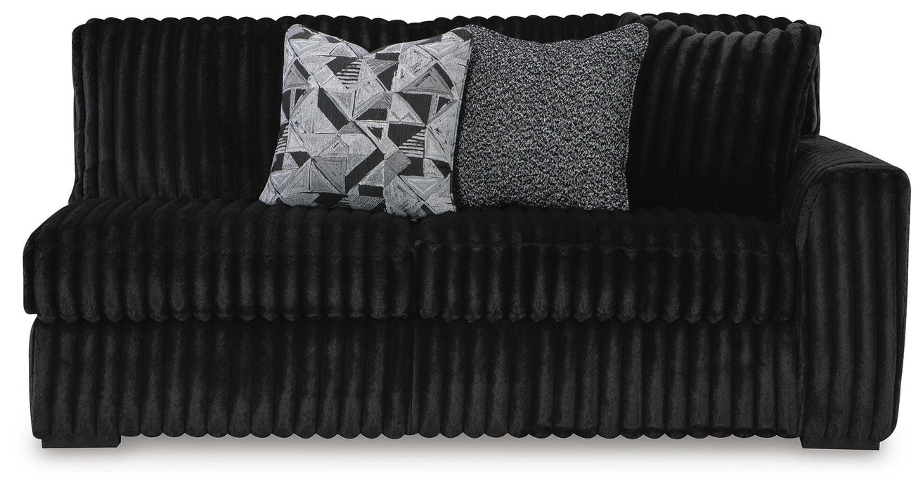 Midnight-Madness Sectional with Chaise - US Furniture & Mattress (Waterbury,CT)*