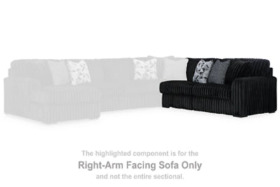 Midnight-Madness Sectional - US Furniture & Mattress (Waterbury,CT)*