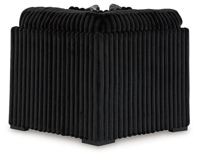 Midnight-Madness Sectional with Chaise - US Furniture & Mattress (Waterbury,CT)*