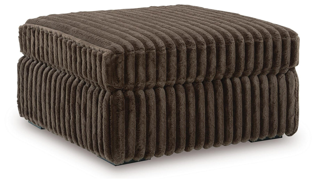 Midnight-Madness Oversized Accent Ottoman - US Furniture & Mattress (Waterbury,CT)*