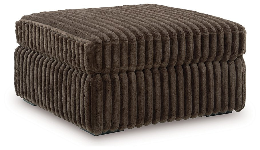 Midnight-Madness Oversized Accent Ottoman - US Furniture & Mattress (Waterbury,CT)*