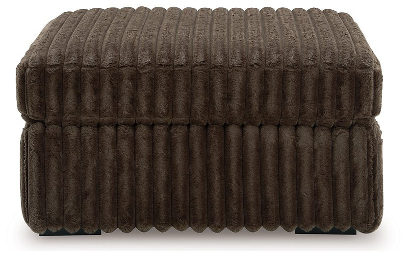 Midnight-Madness Oversized Accent Ottoman - US Furniture & Mattress (Waterbury,CT)*